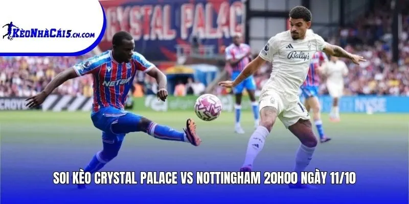 Soi kèo Crystal Palace vs Nottingham | 20h00 ngày 11/10